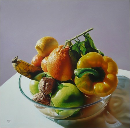 Natura morta con frutta autunnale 